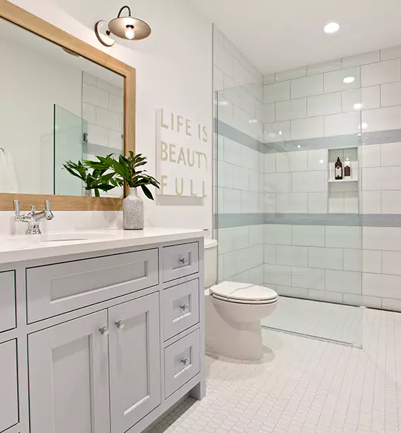 Budget Bathroom Remodel in Freeport, MN
