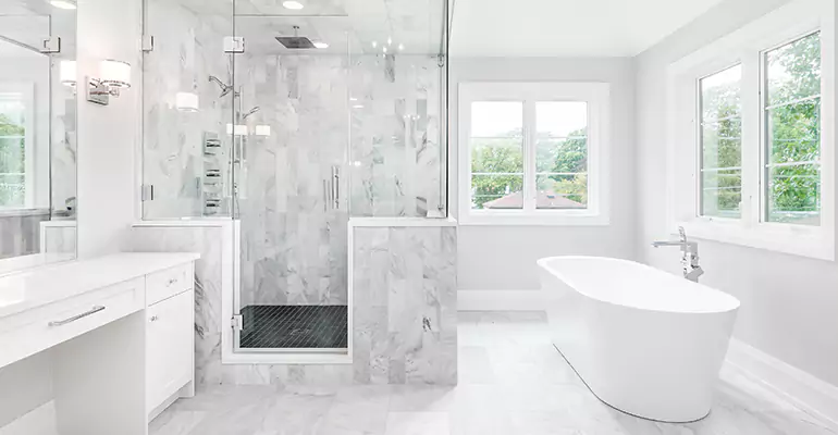 Full Shower Remodel in Freeport