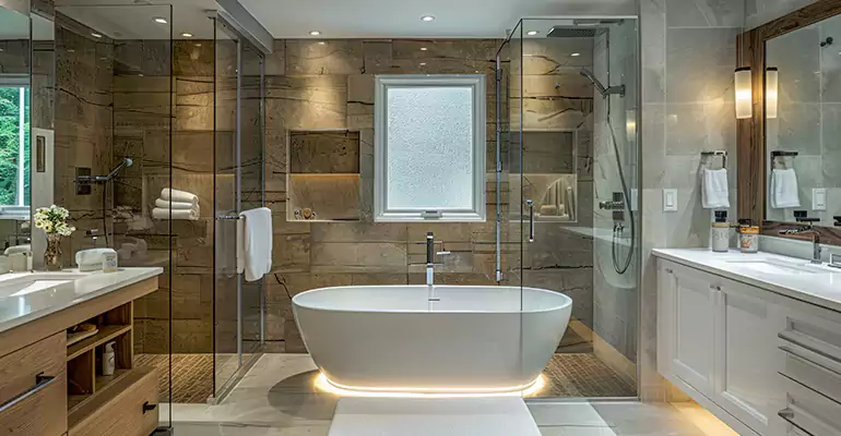 Master Suite Bathroom Remodel in Freeport, MN
